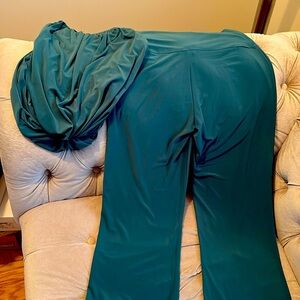 Norma kamali off the shoulder set